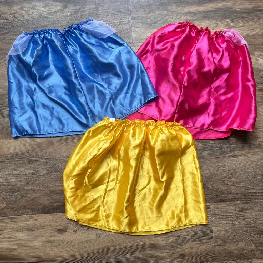 Disney Princess Dress-Up Set in Blue, Pink & Yellow 4-6x